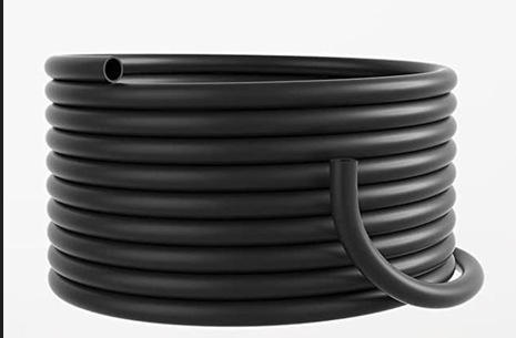 Noir --- conduite d'eau de 15 mètres