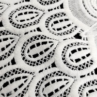 Bonne Qualité Blanc Soluble Dans L'eau Hibou Dentelle Applique Corps Patch LT2619A