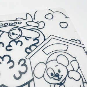 แผ่นรองวาดเขียนสำหรับเด็ก พิมพ์ลายตามสั่ง แผ่นรองจานซิลิโคนสำหรับเด็ก - Product Image 4