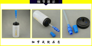 Muestra gratuita: Botella de agua de cristal creativa de 500 ml, portátil, colorida y reutilizable, ideal para beber al aire libre o correr. - Product Image 5