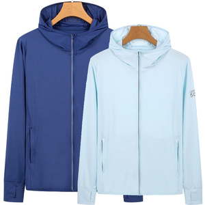 OEM ODM Custom Wholesale Summer <strong>Thin</strong> Breathable Lightweight Windproof <strong>Waterproof</strong> Outdoor Softshell Hooded <strong>Jacket</strong> for Men - Product Image 1