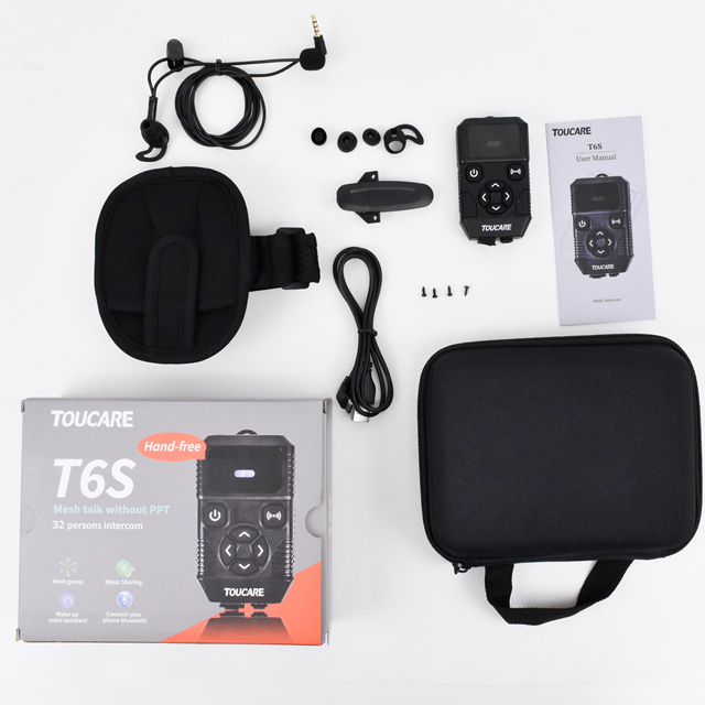 32-Rider Mesh 2-Rider Bluetooth Motorcycle Intercom Noise-Cancelling Mic Ultra-Light Tactical Comfort 12H Talk Time