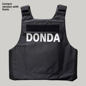 Chaleco Táctico <span class=keywords><strong>DONDA</strong></span> 900D Kanye Personalizable, Chaleco Ajustado de Fibra de Poliéster para Hombre, Estilo Rapero Moderno - Product Image 2