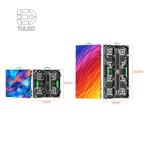 500x500 500x1000mm siêu mỏng linh hoạt màn hình <span class=keywords><strong>LED</strong></span> trong nhà ngoài trời p2.604 p2.976 p3.91 p4.81 <span class=keywords><strong>LED</strong></span> hiển thị - Product Image 5