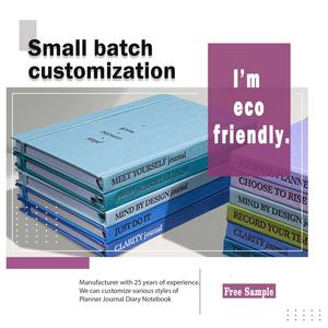 फास्ट शिपिंग ए 5 ए 6 जलरोधक लिनन जर्नल थोक हार्डकवर अनुकूलित लोगो प्लानर निर्माता महिला नोटबुक - Product Image 3