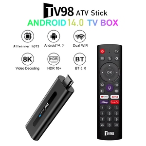 เครื่องเล่นสื่อสตรีมมิ่ง 2026 TV98 A 8K สมาร์ท OTT อินเทอร์เน็ตดองเกิล พรีเมียม แอนดรอยด์ 12 สติ๊ก จัดส่งฟรีในเนเธอร์แลนด์และนอร์ดิก - Product Image 2