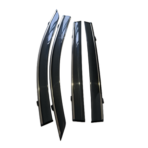 12 años de fábrica Auto puerta del coche visera de ventilación deflector de viento clima lluvia escudos ventana visera para Toyota Yaris <span class=keywords><strong>2008</strong></span> - Product Image 5