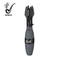 Briquet torche à jet bleu de style missile fusée, coupe-vent, rechargeable et réutilisable, pour barbecue, à gaz butane, vente en gros