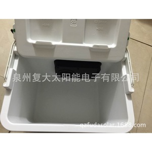 Réfrigérateur de voiture thermoélectrique portable 20L, zone unique, 12V, en plastique, pour chauffage solaire - Product Image 1
