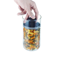Offre Spéciale : Ensemble de Bocaux Classiques en Verre Borosilicate Écologique, Design Démontable, Logo Personnalisable, Hermétique, Grande Capacité, Sûr pour les Aliments