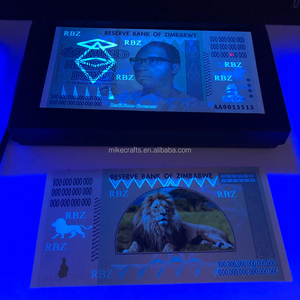 ธนบัตรกระดาษขอ<span class=keywords><strong>ง</strong></span>ขวัญ<span class=keywords><strong>ง</strong></span>านเลี้ยงที่ทนทาน ซิมบับเว หนึ่<span class=keywords><strong>ง</strong></span><span class=keywords><strong>ร้อย</strong></span>ล้านล้านดอลลาร์ พร้อมการพิมพ์ด้วยแสงยูวี - Product Image 2