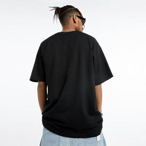 เสื้อฮู้ดแขนสั้นสำหรับผู้ชายเสื้อออกกำลังกายแขนสั้นผ้าคอตตอน - Product Image 5