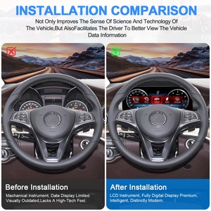 Navihua <b>for</b> Mercedes Benz V Class W447 2016-2023 <b>Car</b> Upgrade Linux System LCD Dashboard Carplay Auto <b>Speedometer</b> Digital Cluster - Product Image 2