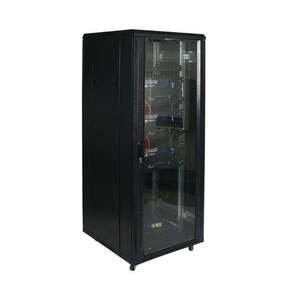 Gabinete de Baterías para Interiores de 19 Pulgadas y 32U, de Acero SPCC con Recubrimiento en Polvo, Protección IP20, para Almacenamiento de Energía - Product Image 4