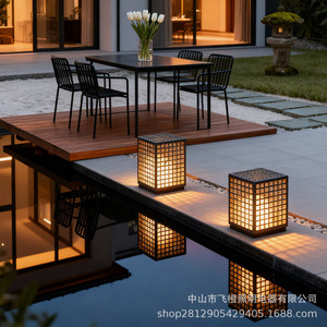 Lámpara Solar de Jardín para Exteriores, IP65 Impermeable, de Acero Inoxidable, para Césped - Product Image 4