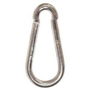 Commercial Carabiner Din 5299 Galvanized Not Suitable <b>For</b> Lifting Lifting And Anchoring Accessories - Product Image 1