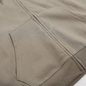 Diseño personalizado hecho sudaderas con capucha de gran tamaño mejor precio sudaderas con capucha de gran tamaño de alta calidad de los hombres ropa de calle 100% algodón Sudadera con capucha con cremallera completa - Product Image 4