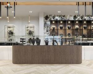Bespoke Luxury Jewelry Display Cabinets | Custom <b>LED</b> Showcases for High-End Boutique Store Design Jewelry Store Interior Design - Product Image 2