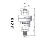 Alternador de anillo colector de Galio de 3 capas internas de corriente grande directa de fábrica, contactos eléctricos duraderos, conector conductor directo