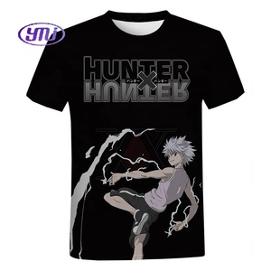 Nuevas camisetas japonesas con estampado 3D para mujer <span class=keywords><strong>HxH</strong></span> Streetwear moda manga corta para hombres camiseta de Anime - Product Image 2
