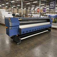 Imprimante jet d'encre à solvant écologique à grande vitesse et à deux têtes QK-3200 grand format