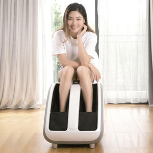 Atualizado completo perna massageador calor alívio ar compressão ABS + PU Material completa pé massagem raspagem direcionado conforto bezerro/coxa - Product Image 5