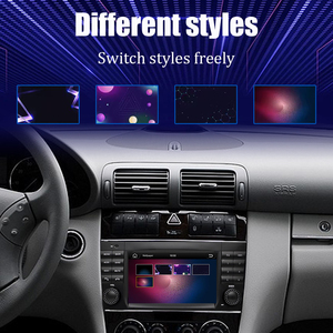 Pour <span class=keywords><strong>Mercedes</strong></span>-Benz W203 W209 C180 C200 (04-07) Écran de voiture intelligent Linux 7 pouces, avec Android Auto et CarPlay Lecteur multimédia - Product Image 5
