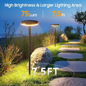 Lámpara Solar de Poste para Exteriores UFO de Alta Eficiencia con Batería de Litio-Ferrofosfato (LiFePO4) de Alta Calidad, 100W/200W/300W, IP65, con Sensor, Resistente al Agua, para Jardín - Product Image 3