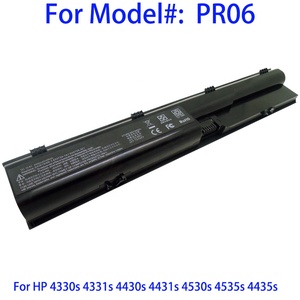 Pin máy tính xách tay chất lượng <span class=keywords><strong>PR06</strong></span> cho <span class=keywords><strong>HP</strong></span> 4330S 4331s 4430s 4431S 4530S 4535S 4435S 10.8V 47Wh Pin máy tính xách tay - Product Image 2