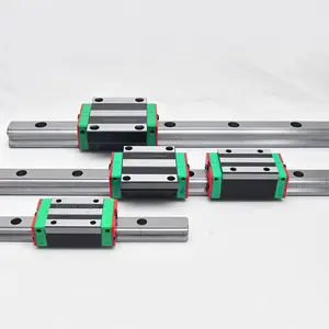 HGH15 HGH20 HGH25 HGH30 linear motion guideway custom length and rails bearings slide slider linear guides for cnc router