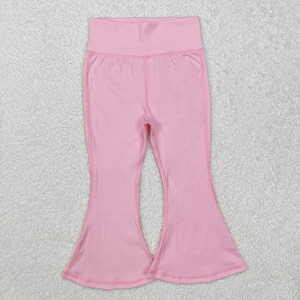 Baby Girl Yoga Active Wear <b>Bell</b> Bottom Pants Sibling Clothes Ready To Ship Kids Yoga Pants - Product Image 6