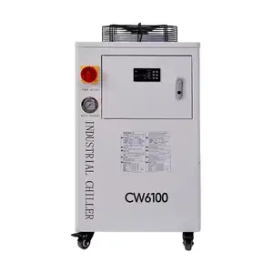 CW-6100 냉각기 냉장고 산업용 냉각 레이저 CO2 레이저 순환 수냉식 냉각기