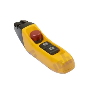 Interruptor de botón de control de grúa a prueba de lluvia iehc con parada de emergencia