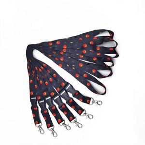 AI-MICH Durable Water Resistant Eco-Friendly Custom Logo Multi Color Keychain Card Holder Safety Polyester Neck Straps Lanyard - Product Image 3