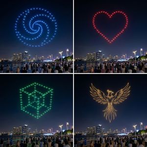 Dron Multifunción Fusion para Espectáculos con Luces Dinámicas, Espaciado ≥1.5m y Funcionamiento Automático para Actuaciones Nocturnas en Parques Temáticos - Product Image 2
