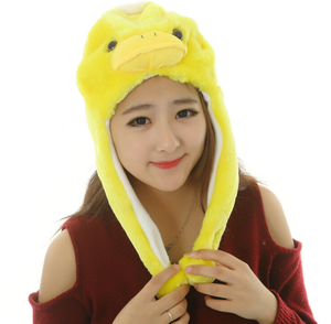 Gorro de Invierno de Felpa Suave con Diseño de Lobo Negro para Niños y Adultos, Ideal para Cosplay y Viajes - Product Image 5