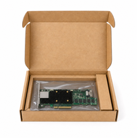 Kartu Kontrol Penyimpanan Server SAS3916 9580-8i8e Baru dengan 8 Port Internal, 8 Port Eksternal, PCIe 4.0 x8 Tri-Mode 12Gbps, 240 Perangkat