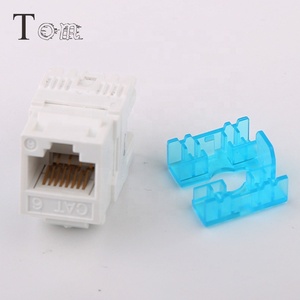 TOM-KJ-23-C6 Cat6 Module de <span class=keywords><strong>L</strong></span>'information LSA IDC Prise Trapézoïdale - Product Image 3