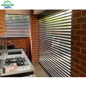 Sáng tạo trong suốt an ninh thời tiết Tác động kháng thiết kế hiện đại cho ngôi nhà các doanh nghiệp Polycarbonate Con lăn màn trập - Product Image 5