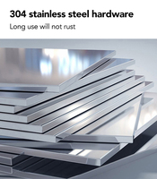 Store banne électrique automatique en aluminium LML durable, moderne et étanche pour fenêtre de toit vitrée et tube solaire