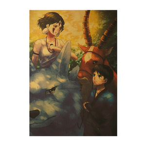 โปสเตอร์การ์ตูนญี่ปุ่นนักสืบสไตล์100โปสเตอร์กระดาษคราฟท์ตกแต่งแนวย้อนยุค - Product Image 2