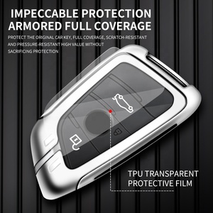 Pour portefeuille en cuir Tpu <span class=keywords><strong>Bmw</strong></span> 5 en alliage d'aluminium avec logo de marque de voiture - Product Image 3