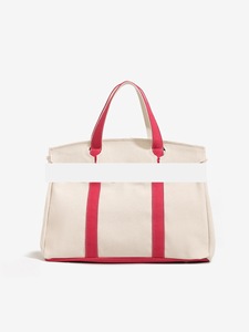 Bolsa de Mano de Lona Impermeable de Alta Gama, Ecológica, de Gran Capacidad, Estilo Marinero, para Viajes, Trabajo, <span class=keywords><strong>Moda</strong></span>, para Mujer - Product Image 2