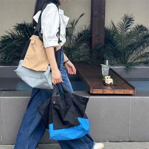 Sac fourre-tout personnalisé grande capacité 2026, sac de shopping tendance avec poignée, sac de plage en gros avec logo imprimé - Product Image 3