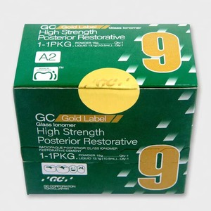 GC Fuji 9 LC vetro Ionomer cemento 15g polvere + 8g liquido A3 nave solo via mare - Product Image 1