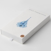 Boîte en papier personnalisée de haute qualité pour l'électronique, boîtier de téléphone portable blanc, boîtes d'emballage