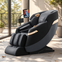 Fauteuil de massage électrique VCT-R55 de luxe à gravité zéro pour tout le corps, avec pression des doigts, chauffage, contrôle temporisé, garantie de 2 ans