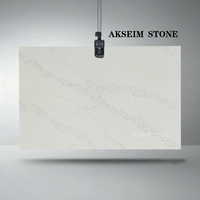 Dalle de Quartzite Moderne Premium AKS0225, Découpée à la Machine, Grande Taille, Personnalisée pour Comptoir de Cuisine, Salon, Villa, Pierre de Design