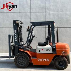 Forklift Diesel Heli <span class=keywords><strong>3</strong></span>,5 Ton, Mast <span class=keywords><strong>3</strong></span> Tingkat, Pengangkat Hidrolik 4,5 Meter, Forklift Diesel Truk Kecil Baru 2024 - Product Image 2
