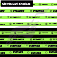 Lacets imprimés avec logo plat personnalisé Lacets de 8mm personnalisés Lacets texte avec logo phosphorescent